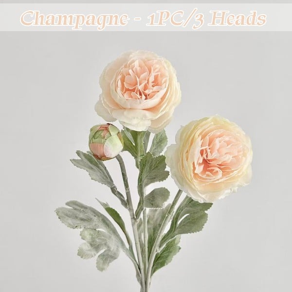 🌸 Lifelike Luxury Peony Flowers – No Watering, No Wilting, Just Lasting Beauty! 💐✨