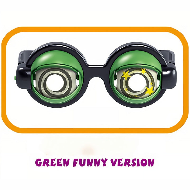 🤪 Kinetic Crazy Eyes Glasses 👓 for Instant Laughs 😂 & Party Fun