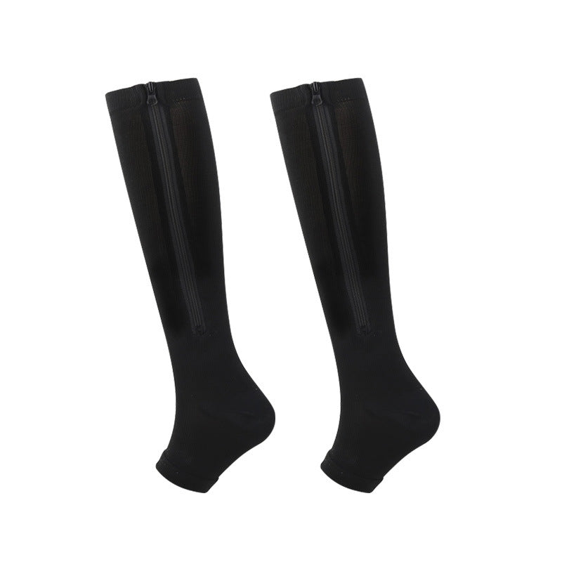 🏃‍♂️ Sports Zipper Socks – Comfort, Support & Easy On/Off