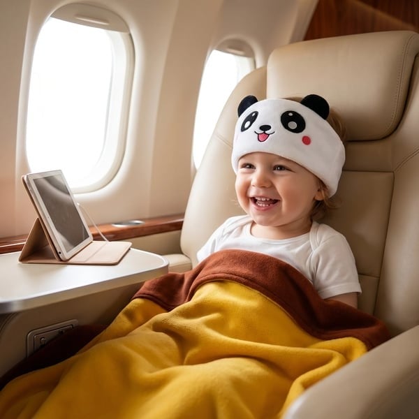 🔥LAST DAY 49% OFF -🎧 Kids’ Animal Bluetooth Sleep Headband Headphones