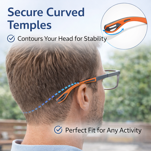Anti-Blue Light Progressive Reading Glasses – Lightweight Multifocal Eyewear for Men & Women