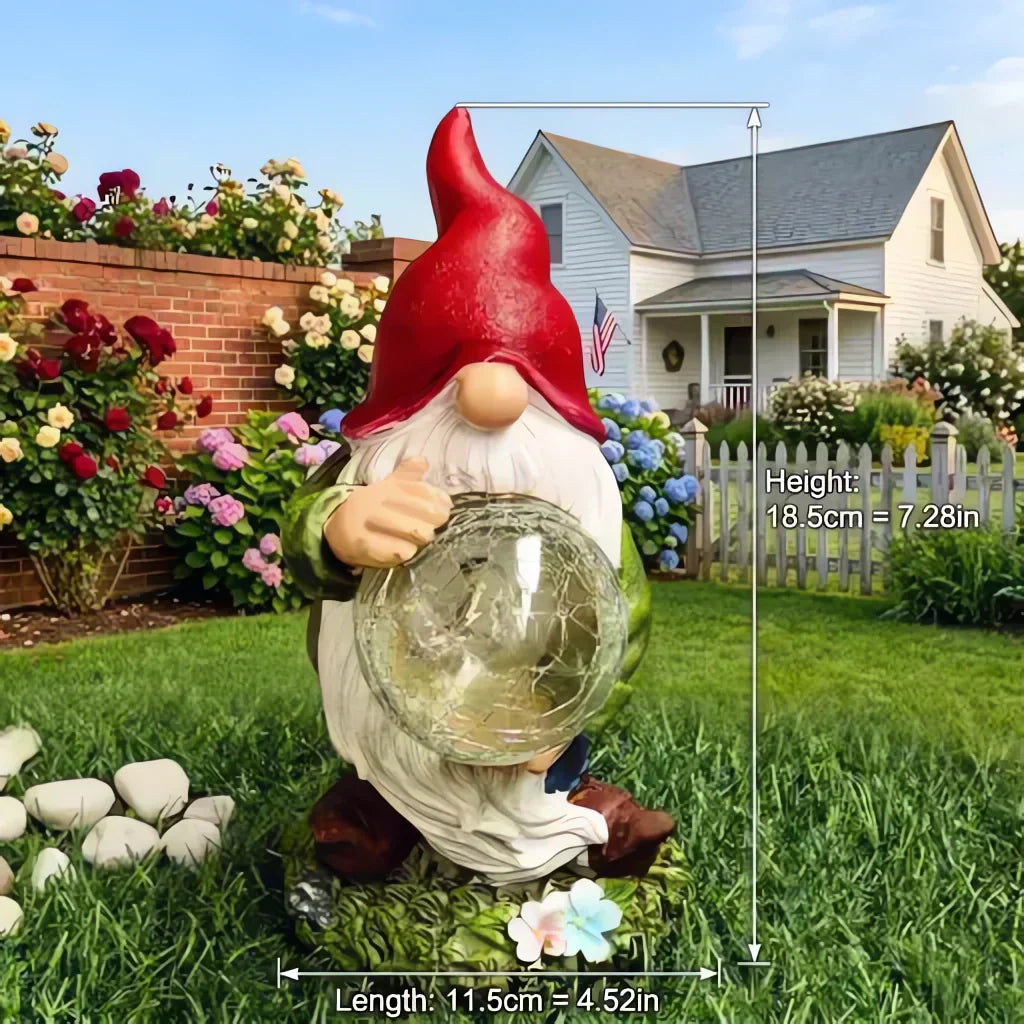 🌺Summer Sale 49% OFF🔥Outdoor Garden Gnomes with LED Solar Light