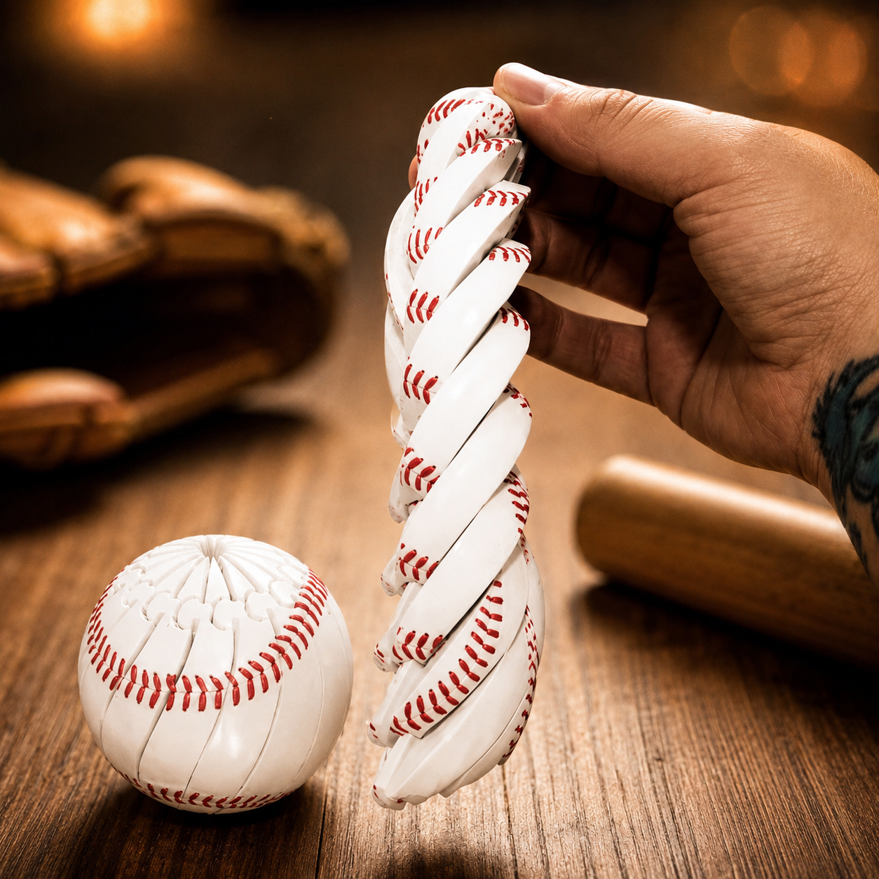 ⚾ Transforming Sports Ball Fidget Toy – Fun, Flexible & Addictive