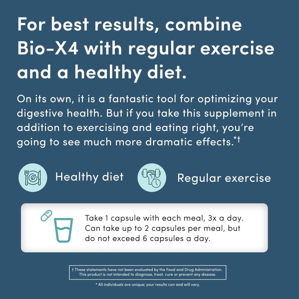 Nucific® Bio-X4 4-in-1 Weight Management Probiotic Supplement, 90 Count.
