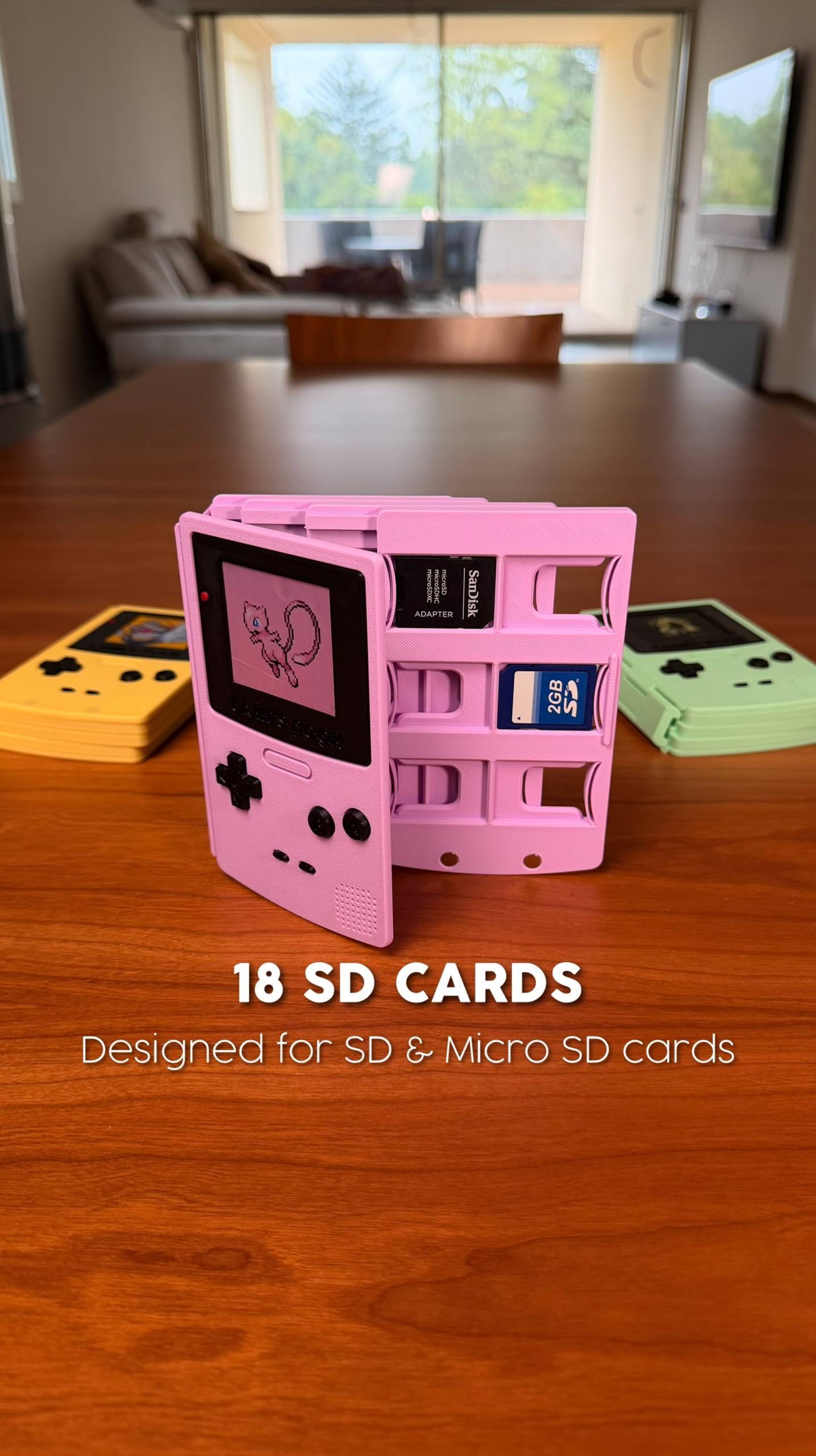 🎮Gaming Card Organizer Case | Compact Holder for Game & Memory Cards