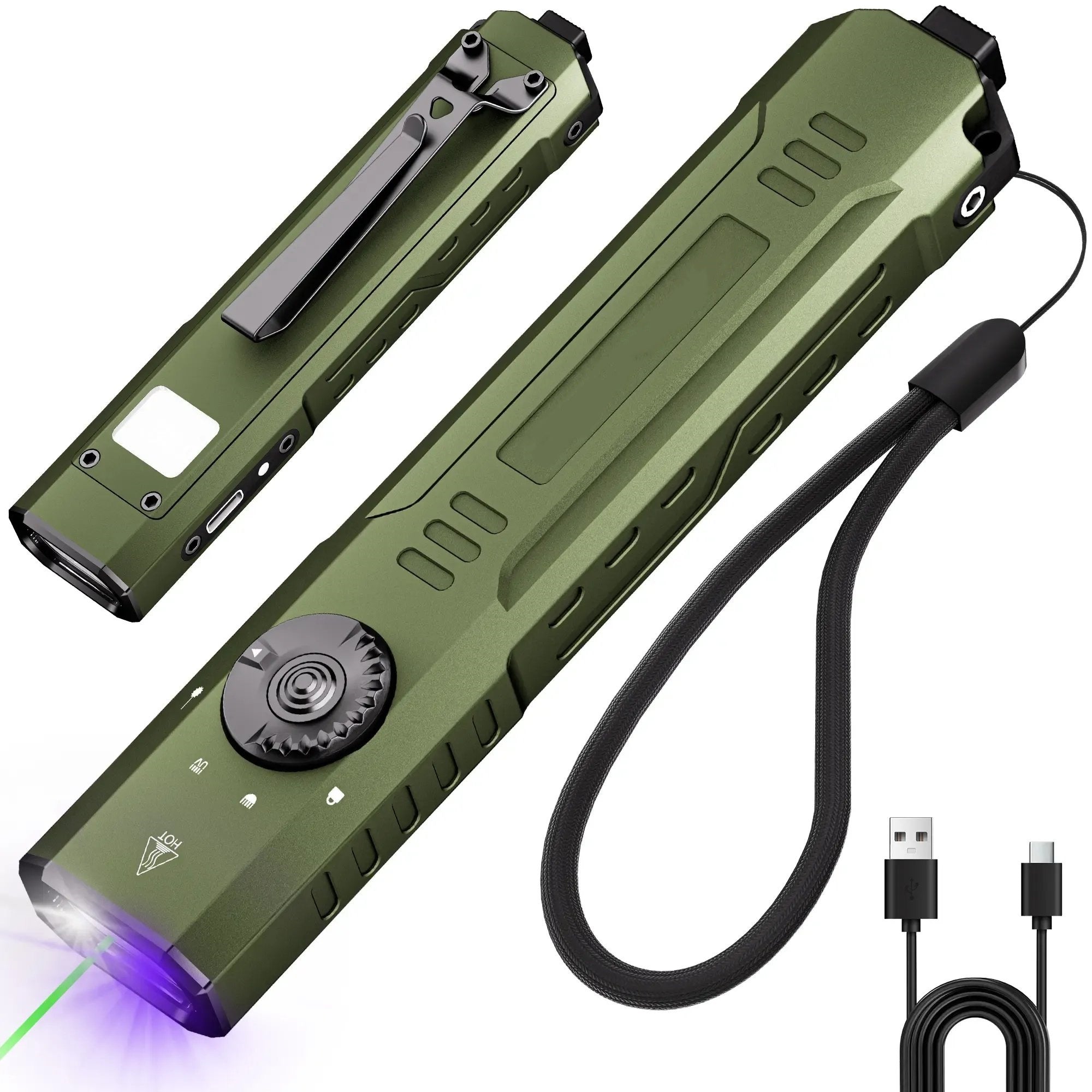 🔦Rechargeable EDC Flashlight