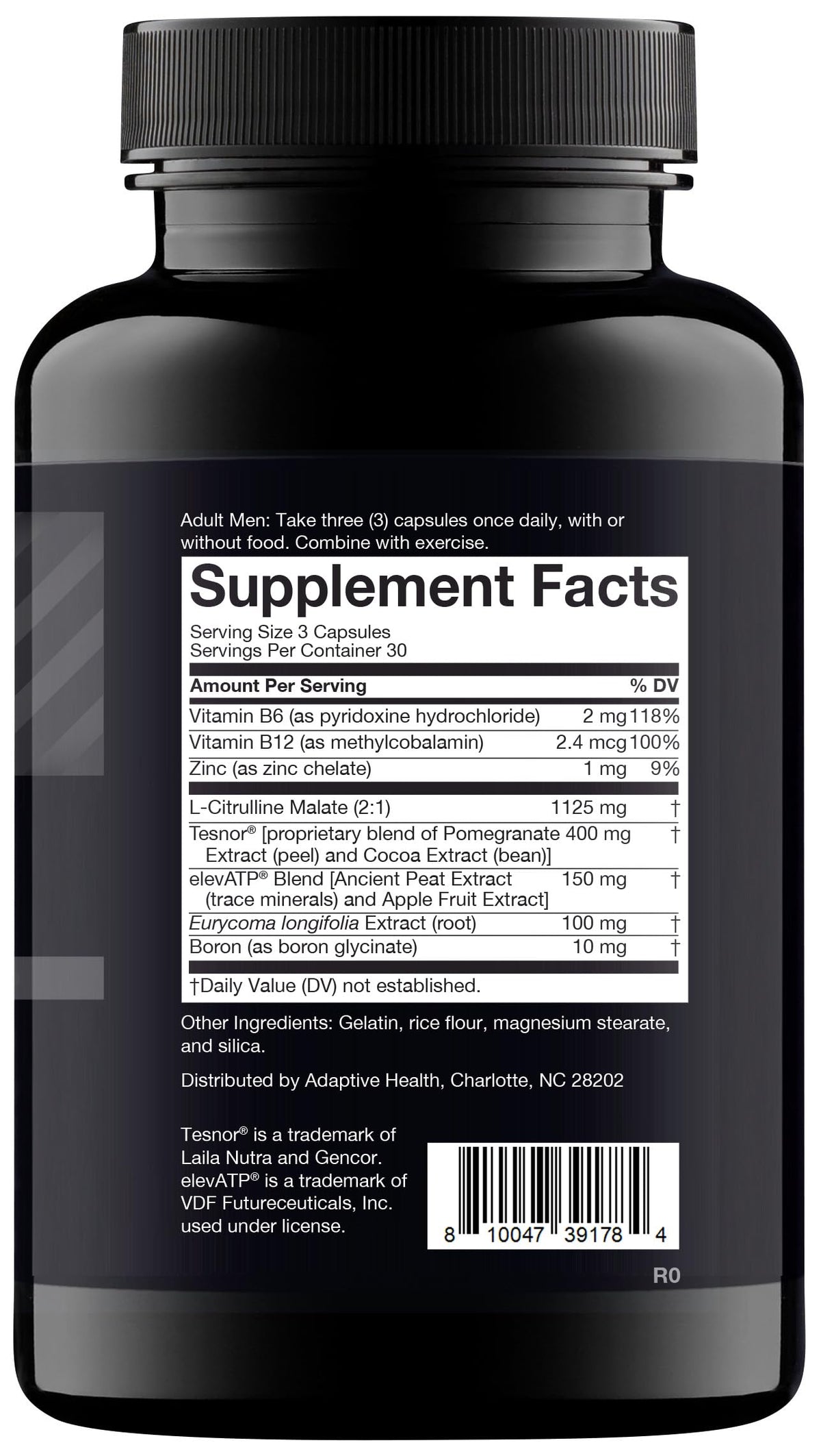 Nugenix Total-T: Testosterone Boosting Formula - 90 Capsules (30 Servings)