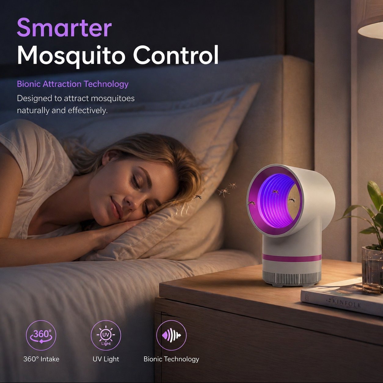 🔥2026 HOT SALE🦟 Indoor Household Mosquito Killer Lamp