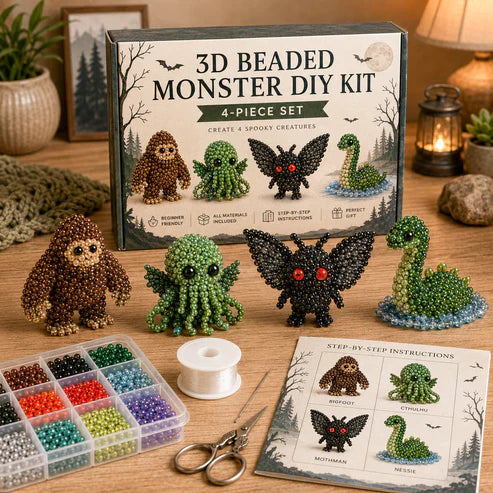 ⏰LAST DAY $20 OFF - 🧵✨ Tiny 3D Beaded Animal DIY Kit!!!