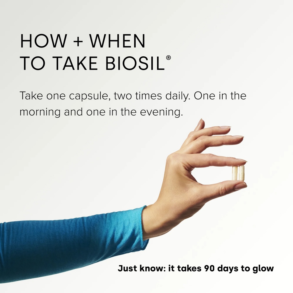 Biosil Collagen Generator - 120 Original Capsules - with Patented ch-OSA Complex - Generates & Protects Your Own Collagen - GMO Free - 60-Day Supply
