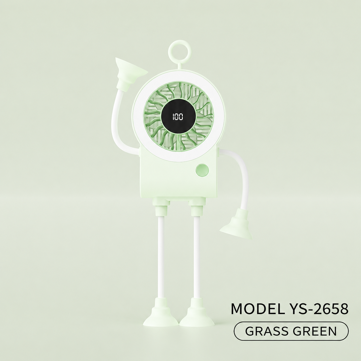 🌀 Cute Desk Fan – Say Hi to Cool Comfort