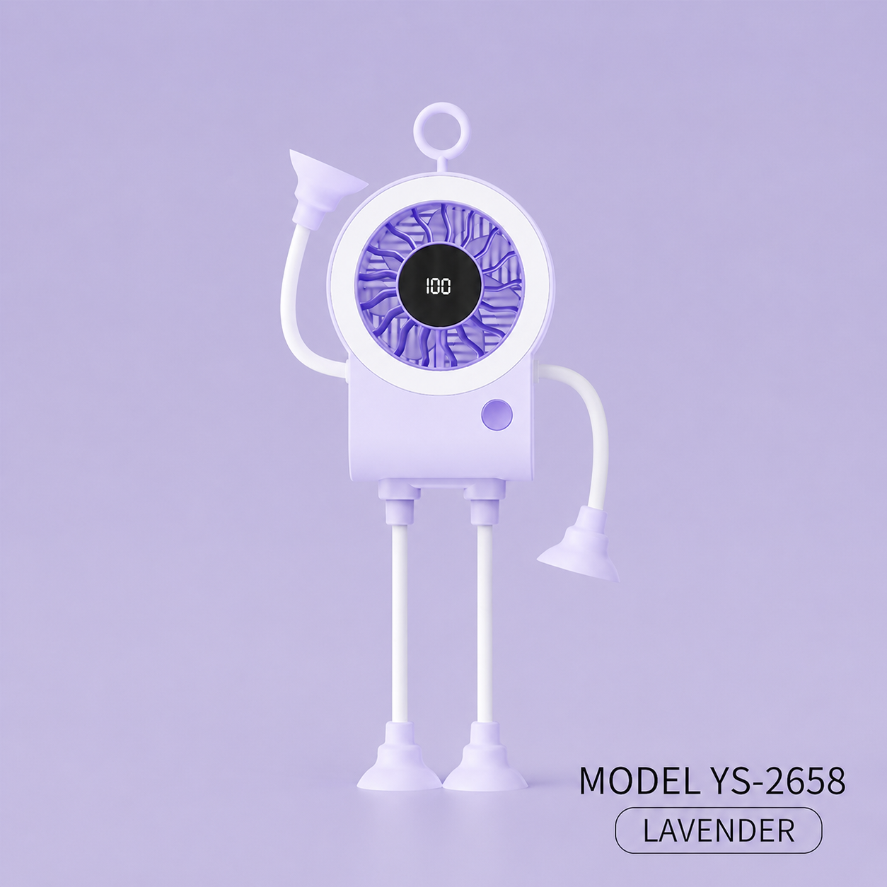 🌀 Cute Desk Fan – Say Hi to Cool Comfort