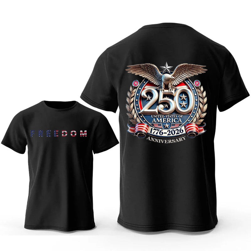 🇺🇸 250th Anniversary Patriotic Freedom T-Shirt