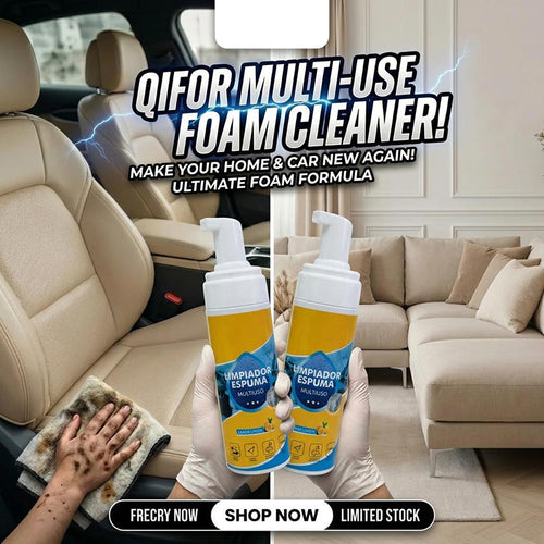 2026 New Powerful 4-in-1 Foam Cleaner – Deep Stain & Grease Remover for Home and Car