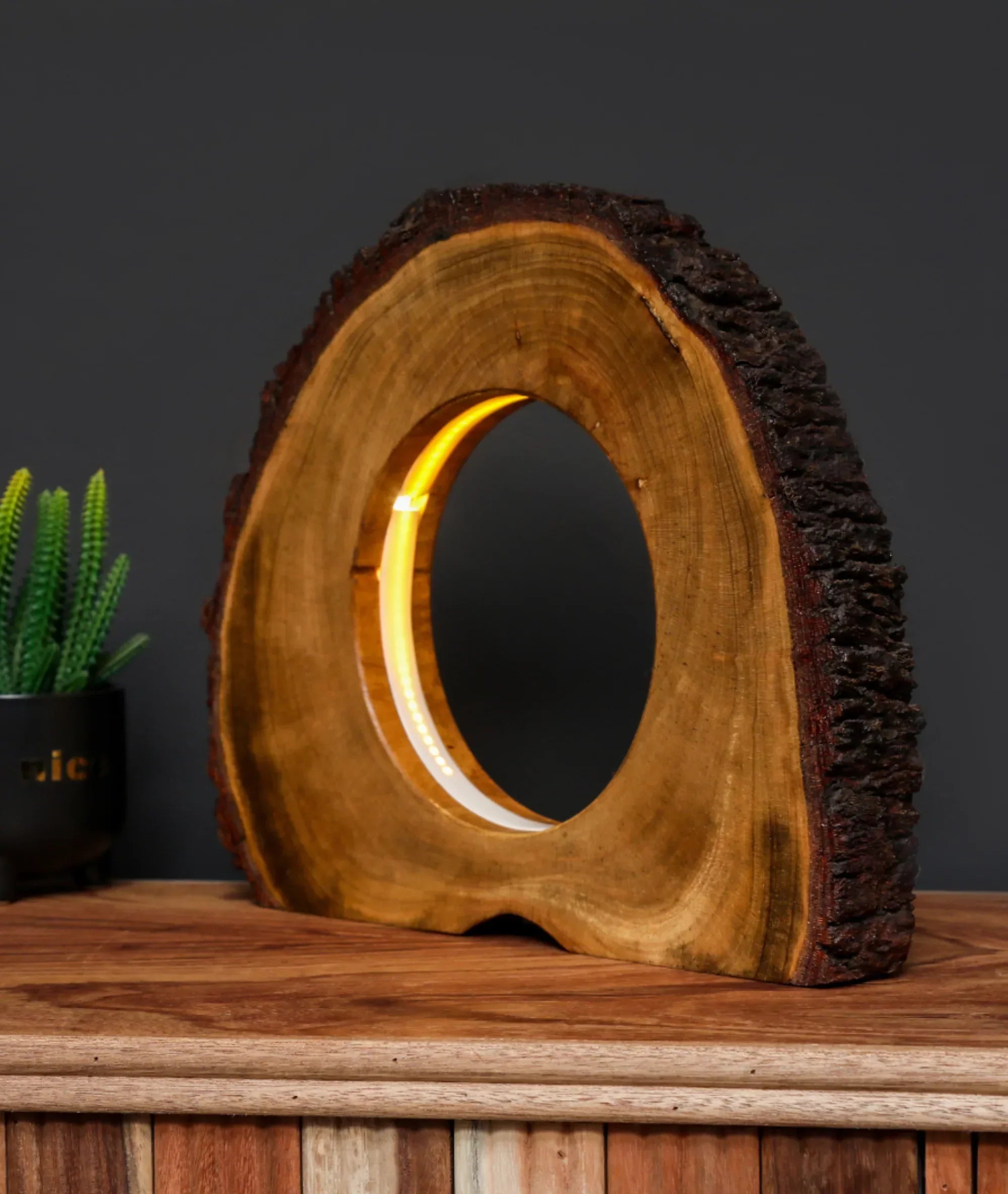 HollowGlow Table Lamp