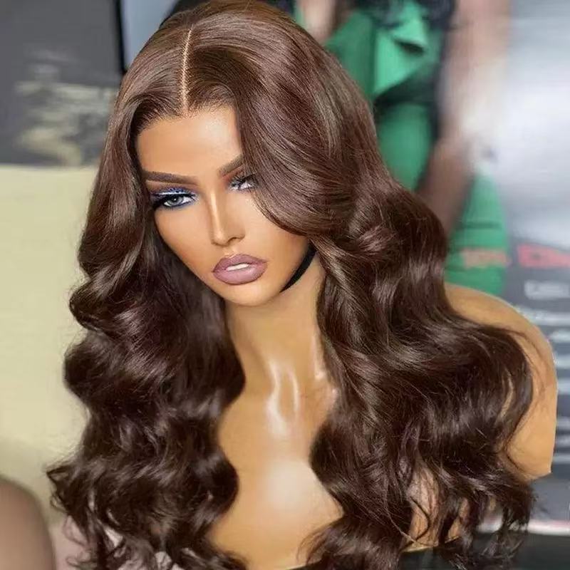 Pre-Styled Body Wave Short Bob Wig Transparent Lace Wigs