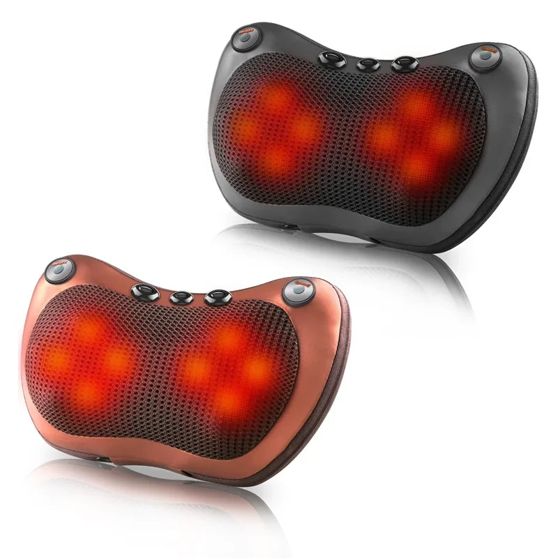 Neck Massager Home Car Neck Cervical Massage Electric Multifunctional Massage Pillow Waist Back Relaxation Device