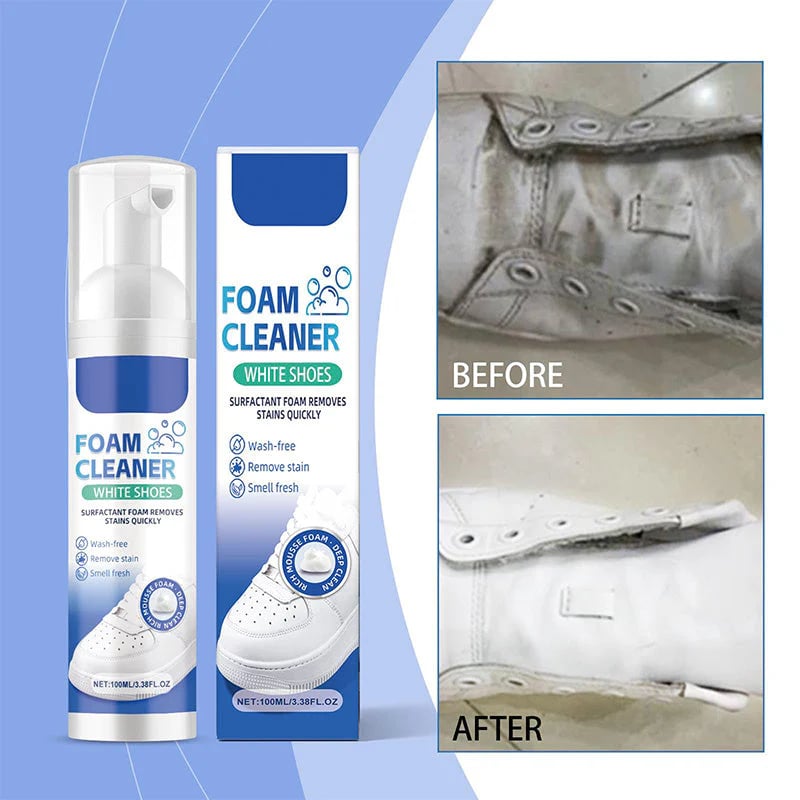 Water-free Sneaker Cleaner