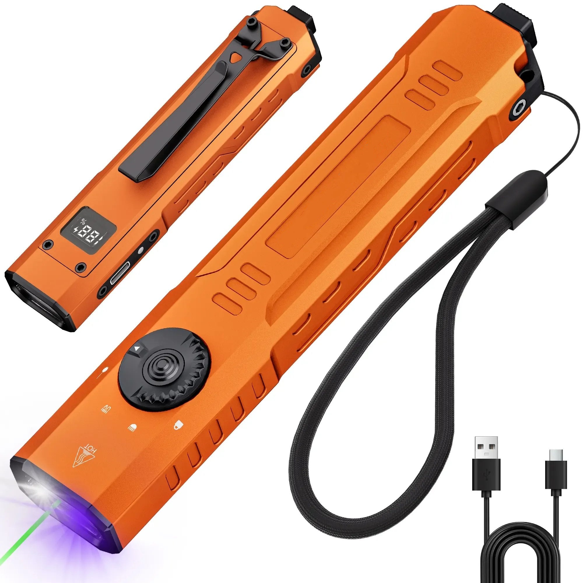 🔦Rechargeable EDC Flashlight