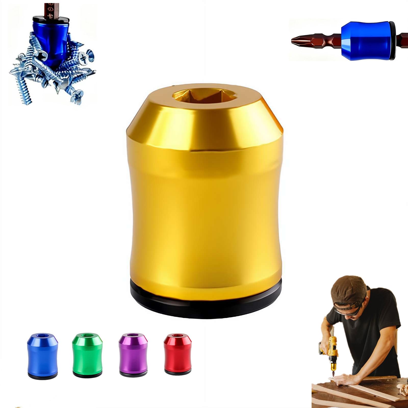 🧲Screwdriver Bit Magnetic Ring – Magnetize &amp; Demagnetize in Seconds