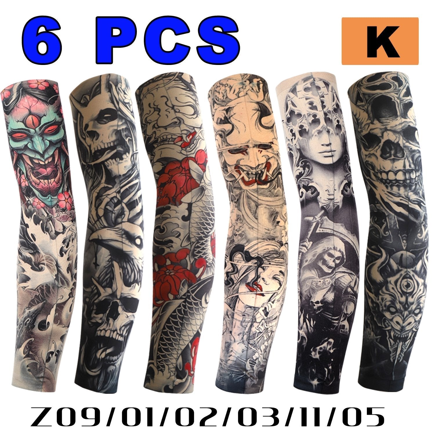 UV Protective Tattoo Sleeves