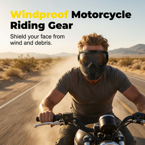 Detachable Full Face Goggle Mask